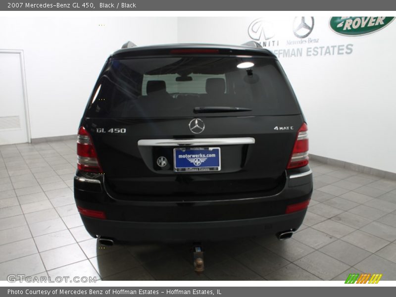 Black / Black 2007 Mercedes-Benz GL 450