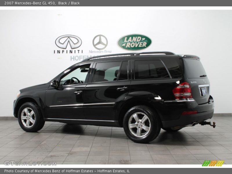 Black / Black 2007 Mercedes-Benz GL 450