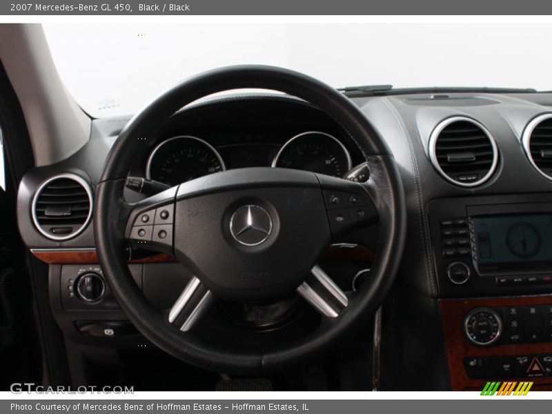 Black / Black 2007 Mercedes-Benz GL 450