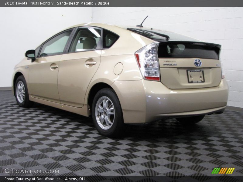 Sandy Beach Metallic / Bisque 2010 Toyota Prius Hybrid V