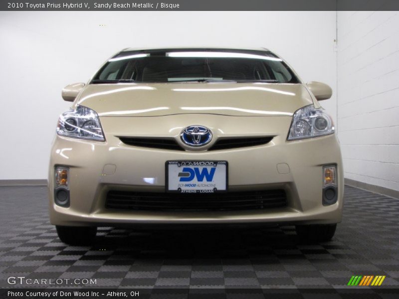 Sandy Beach Metallic / Bisque 2010 Toyota Prius Hybrid V