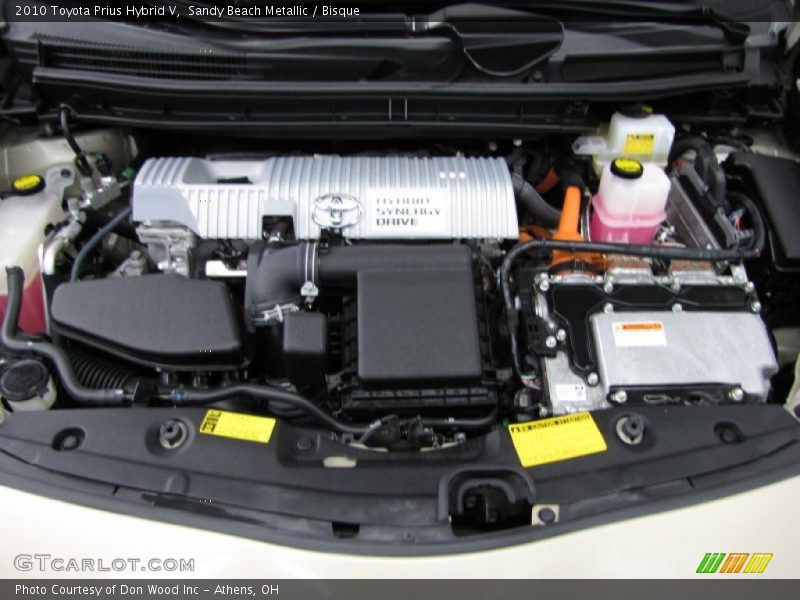 Sandy Beach Metallic / Bisque 2010 Toyota Prius Hybrid V
