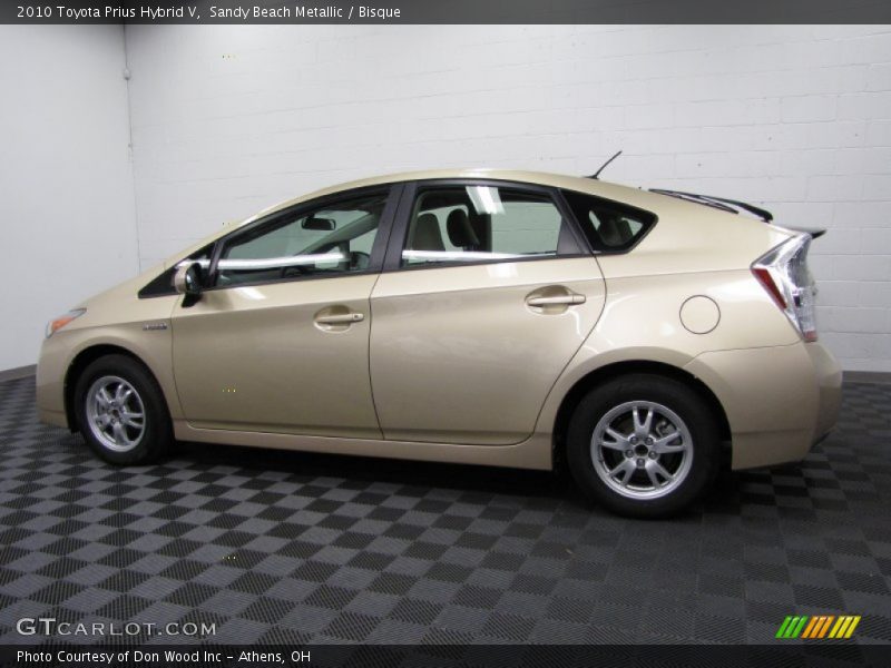 Sandy Beach Metallic / Bisque 2010 Toyota Prius Hybrid V