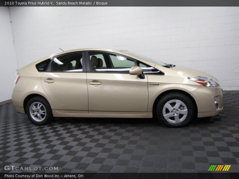 Sandy Beach Metallic / Bisque 2010 Toyota Prius Hybrid V