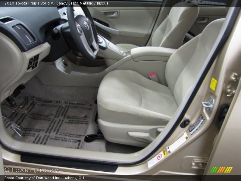 Sandy Beach Metallic / Bisque 2010 Toyota Prius Hybrid V