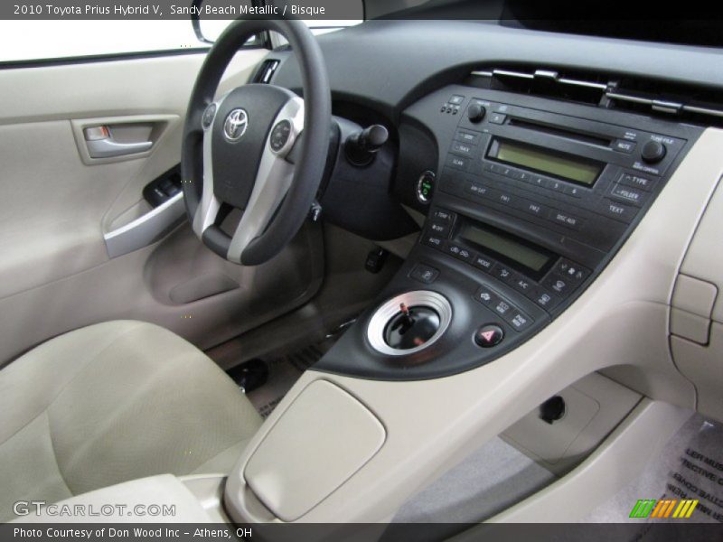 Sandy Beach Metallic / Bisque 2010 Toyota Prius Hybrid V