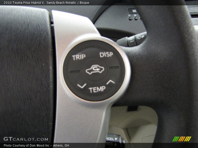 Sandy Beach Metallic / Bisque 2010 Toyota Prius Hybrid V
