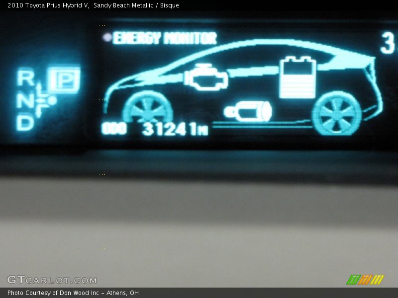 Sandy Beach Metallic / Bisque 2010 Toyota Prius Hybrid V