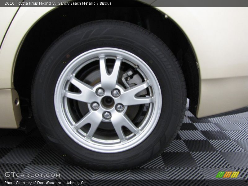 Sandy Beach Metallic / Bisque 2010 Toyota Prius Hybrid V