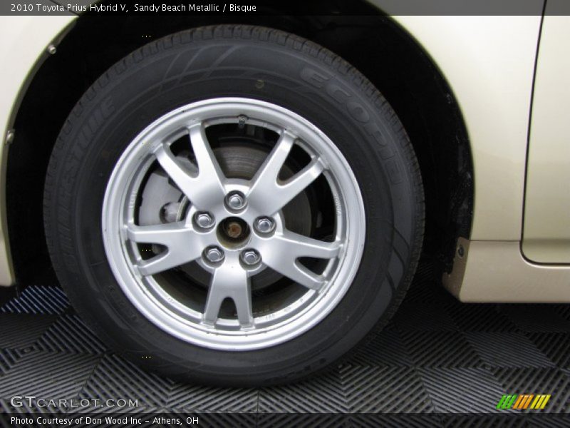 Sandy Beach Metallic / Bisque 2010 Toyota Prius Hybrid V