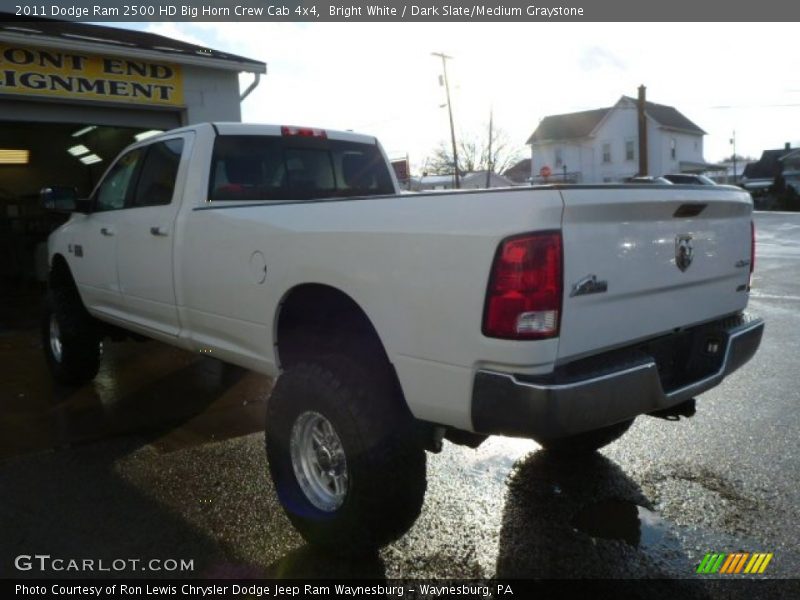 Bright White / Dark Slate/Medium Graystone 2011 Dodge Ram 2500 HD Big Horn Crew Cab 4x4