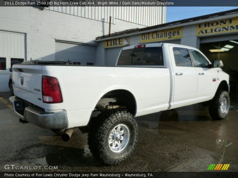 Bright White / Dark Slate/Medium Graystone 2011 Dodge Ram 2500 HD Big Horn Crew Cab 4x4