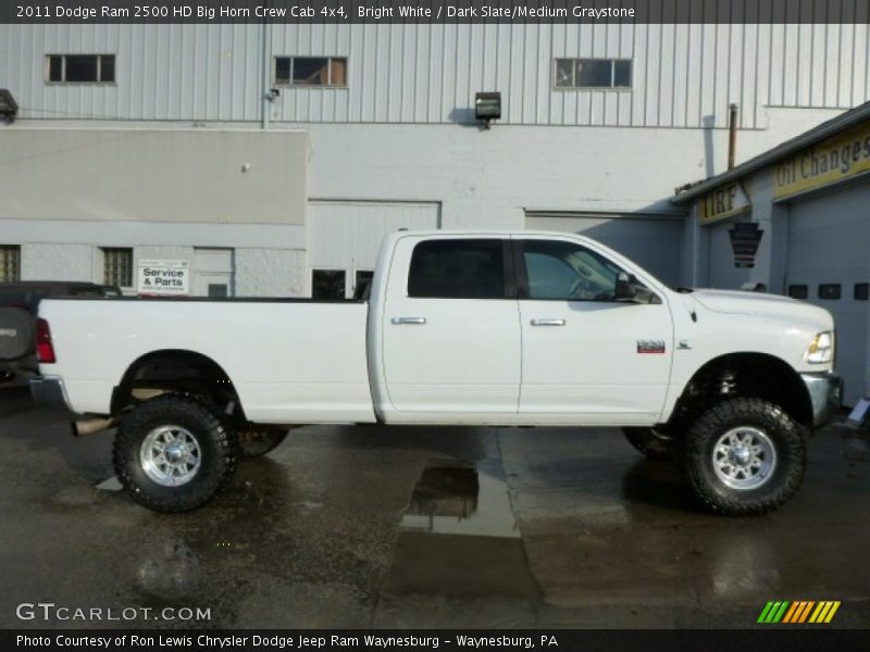 Bright White / Dark Slate/Medium Graystone 2011 Dodge Ram 2500 HD Big Horn Crew Cab 4x4