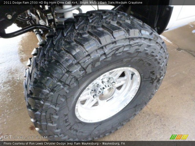 Bright White / Dark Slate/Medium Graystone 2011 Dodge Ram 2500 HD Big Horn Crew Cab 4x4