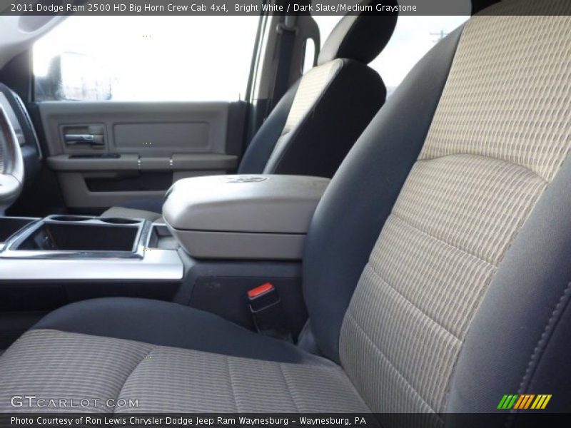 Bright White / Dark Slate/Medium Graystone 2011 Dodge Ram 2500 HD Big Horn Crew Cab 4x4