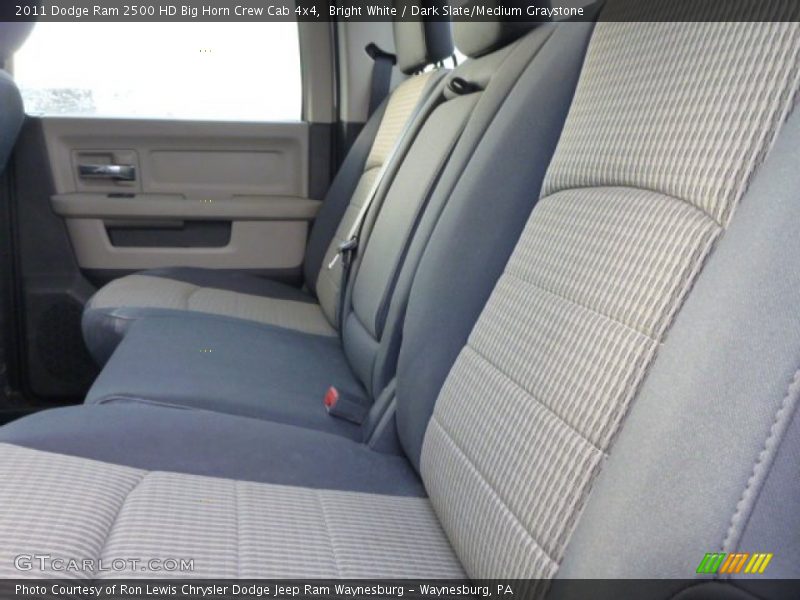 Bright White / Dark Slate/Medium Graystone 2011 Dodge Ram 2500 HD Big Horn Crew Cab 4x4