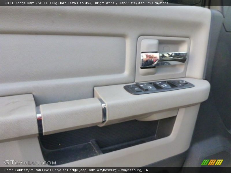 Bright White / Dark Slate/Medium Graystone 2011 Dodge Ram 2500 HD Big Horn Crew Cab 4x4