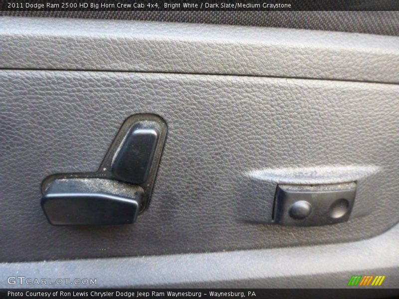 Bright White / Dark Slate/Medium Graystone 2011 Dodge Ram 2500 HD Big Horn Crew Cab 4x4