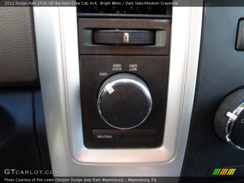 Bright White / Dark Slate/Medium Graystone 2011 Dodge Ram 2500 HD Big Horn Crew Cab 4x4
