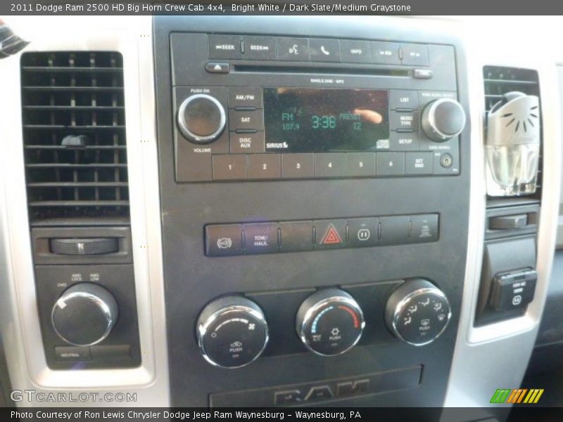 Bright White / Dark Slate/Medium Graystone 2011 Dodge Ram 2500 HD Big Horn Crew Cab 4x4