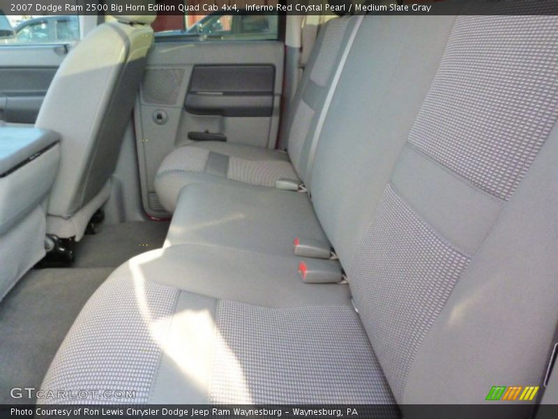 Inferno Red Crystal Pearl / Medium Slate Gray 2007 Dodge Ram 2500 Big Horn Edition Quad Cab 4x4