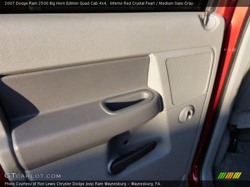 Inferno Red Crystal Pearl / Medium Slate Gray 2007 Dodge Ram 2500 Big Horn Edition Quad Cab 4x4