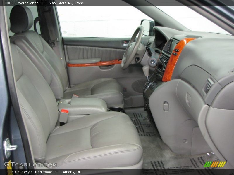 Slate Metallic / Stone 2008 Toyota Sienna XLE