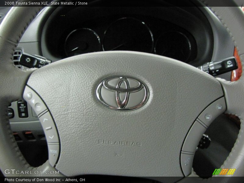 Slate Metallic / Stone 2008 Toyota Sienna XLE