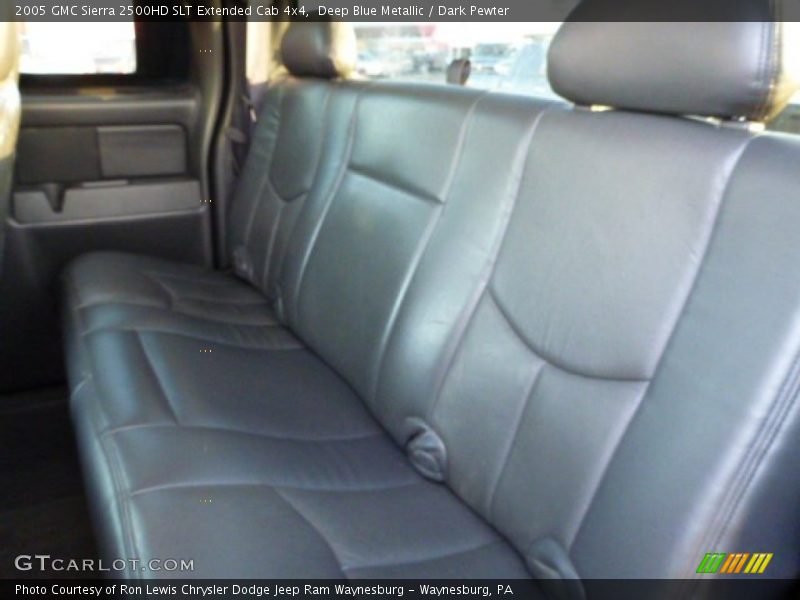 Deep Blue Metallic / Dark Pewter 2005 GMC Sierra 2500HD SLT Extended Cab 4x4