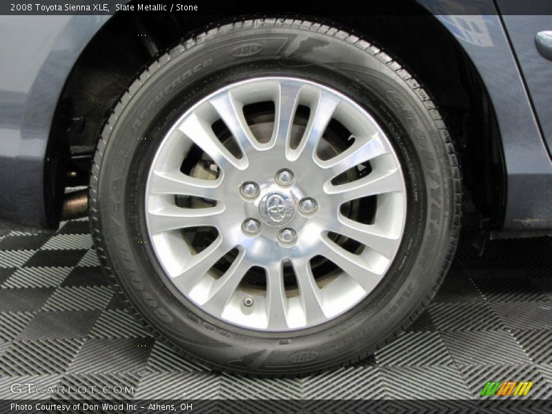 Slate Metallic / Stone 2008 Toyota Sienna XLE