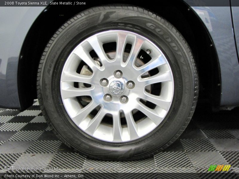 Slate Metallic / Stone 2008 Toyota Sienna XLE