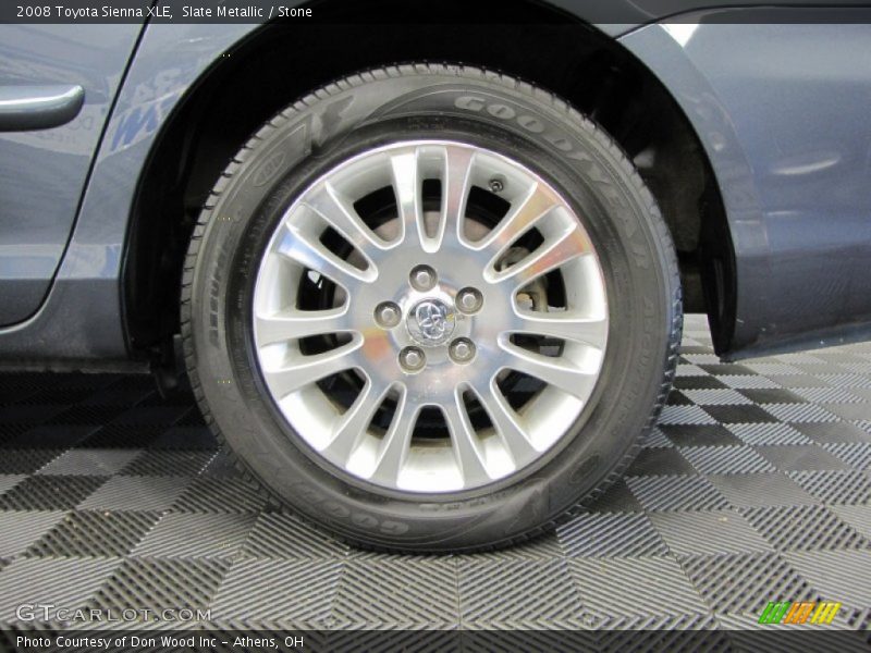 Slate Metallic / Stone 2008 Toyota Sienna XLE