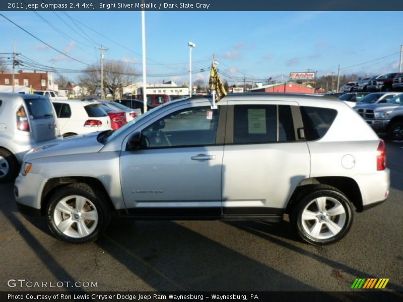 Bright Silver Metallic / Dark Slate Gray 2011 Jeep Compass 2.4 4x4