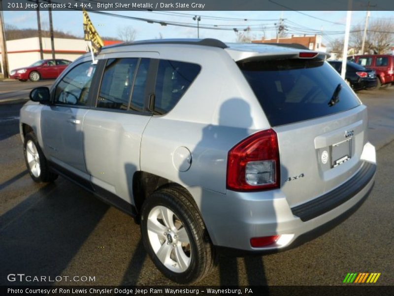 Bright Silver Metallic / Dark Slate Gray 2011 Jeep Compass 2.4 4x4