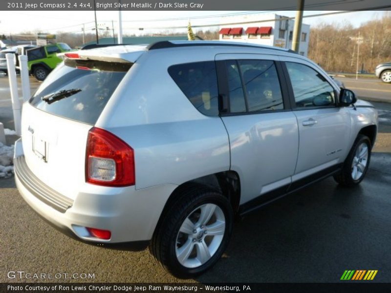 Bright Silver Metallic / Dark Slate Gray 2011 Jeep Compass 2.4 4x4