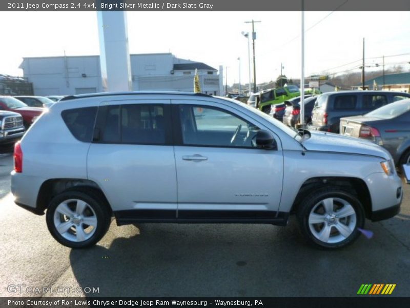 Bright Silver Metallic / Dark Slate Gray 2011 Jeep Compass 2.4 4x4