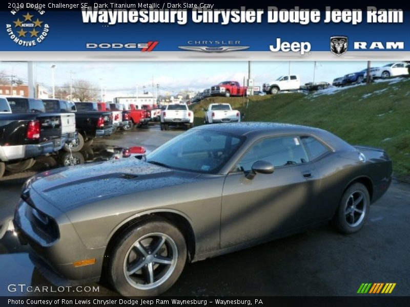 Dark Titanium Metallic / Dark Slate Gray 2010 Dodge Challenger SE