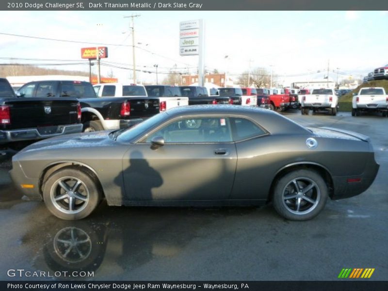 Dark Titanium Metallic / Dark Slate Gray 2010 Dodge Challenger SE