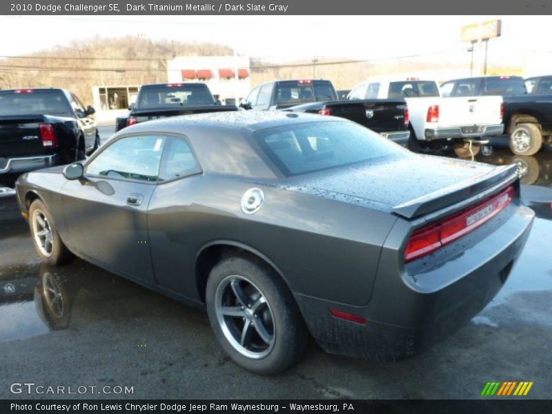 Dark Titanium Metallic / Dark Slate Gray 2010 Dodge Challenger SE