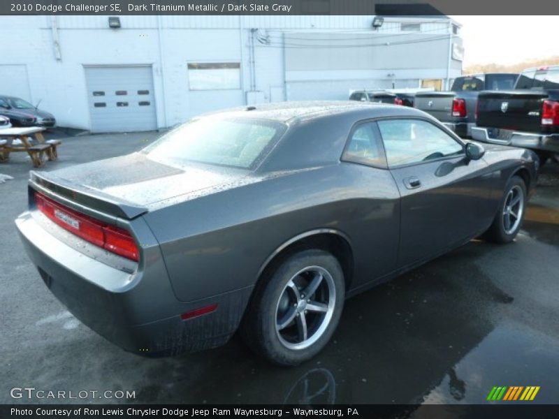 Dark Titanium Metallic / Dark Slate Gray 2010 Dodge Challenger SE