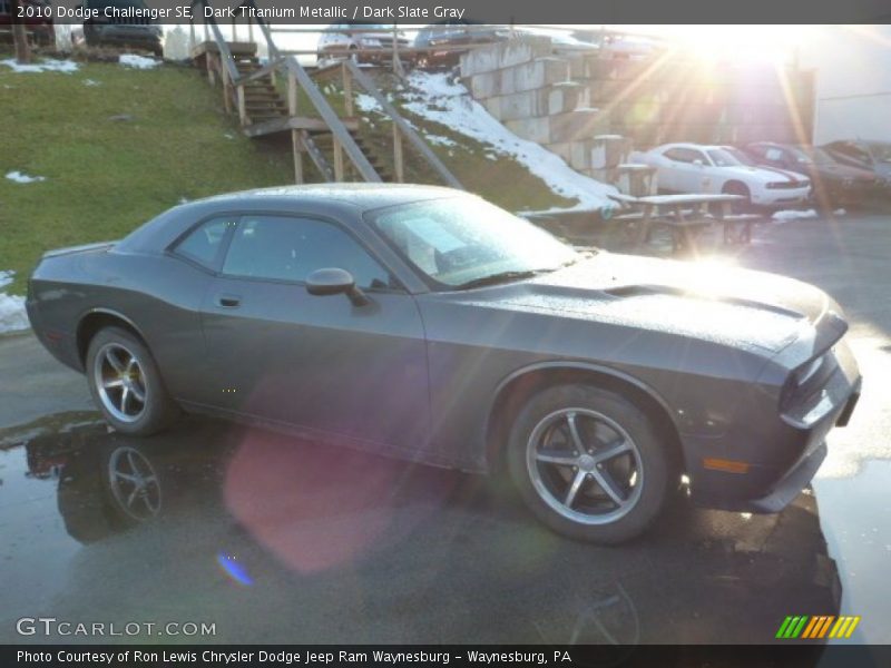 Dark Titanium Metallic / Dark Slate Gray 2010 Dodge Challenger SE