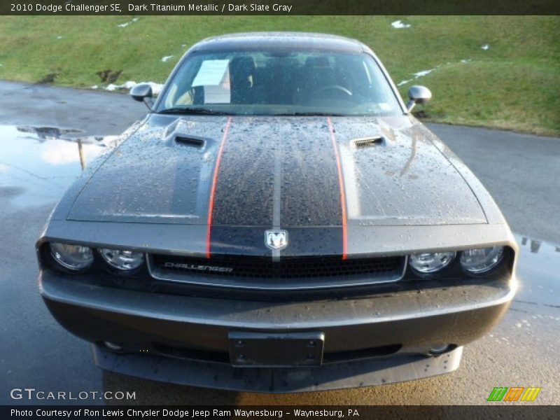 Dark Titanium Metallic / Dark Slate Gray 2010 Dodge Challenger SE
