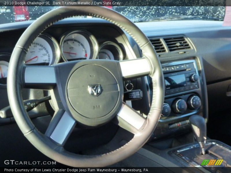 Dark Titanium Metallic / Dark Slate Gray 2010 Dodge Challenger SE