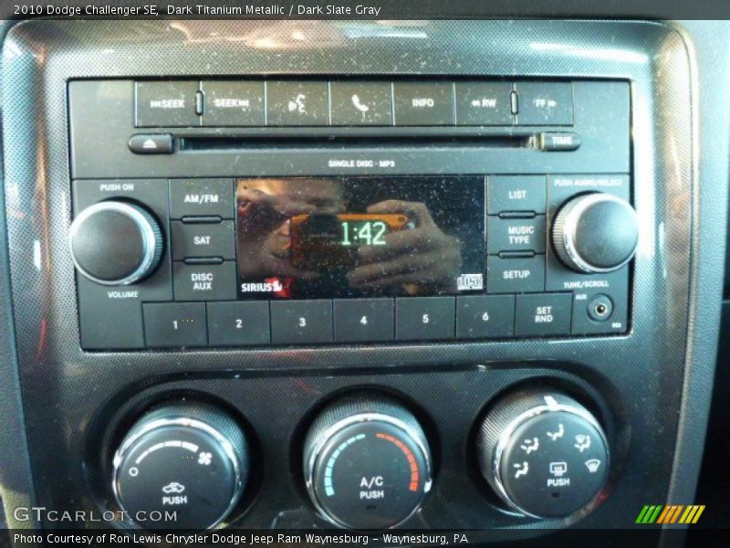 Dark Titanium Metallic / Dark Slate Gray 2010 Dodge Challenger SE
