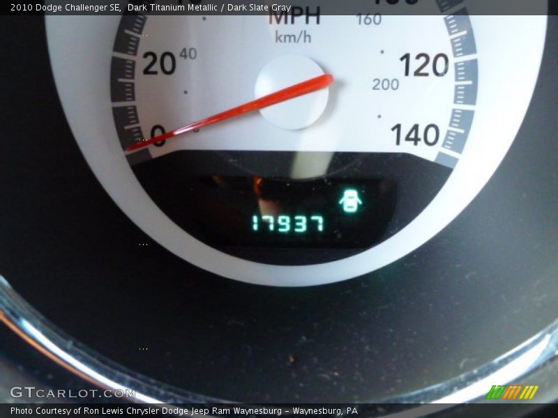 Dark Titanium Metallic / Dark Slate Gray 2010 Dodge Challenger SE