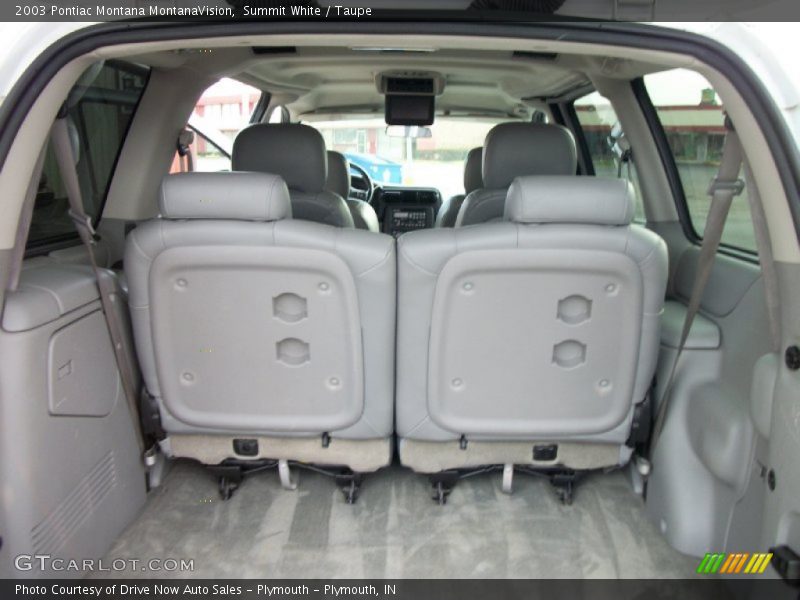 Summit White / Taupe 2003 Pontiac Montana MontanaVision