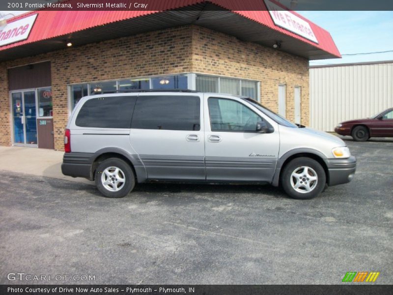 Silvermist Metallic / Gray 2001 Pontiac Montana