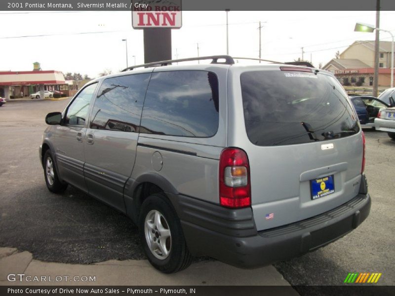 Silvermist Metallic / Gray 2001 Pontiac Montana