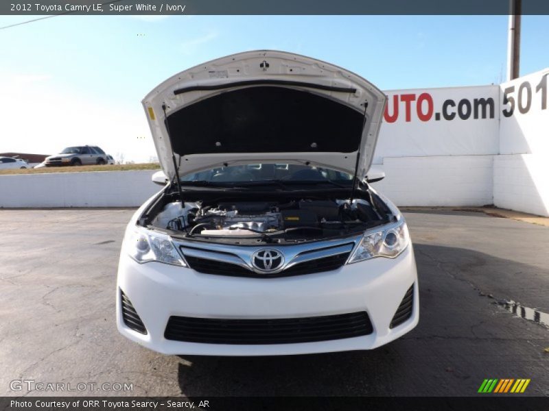 Super White / Ivory 2012 Toyota Camry LE