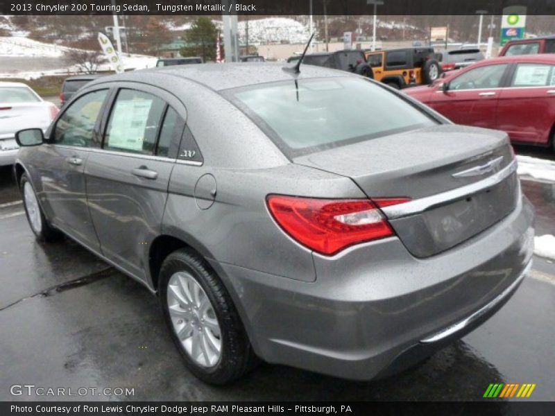 Tungsten Metallic / Black 2013 Chrysler 200 Touring Sedan